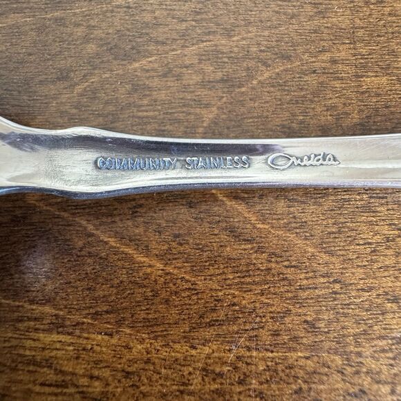 4 Oneida Raphael Salad Forks Distinction Deluxe Stainless Flatware Replacement 2 - Picture 7 of 9